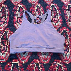 Purple lululemon sports bra